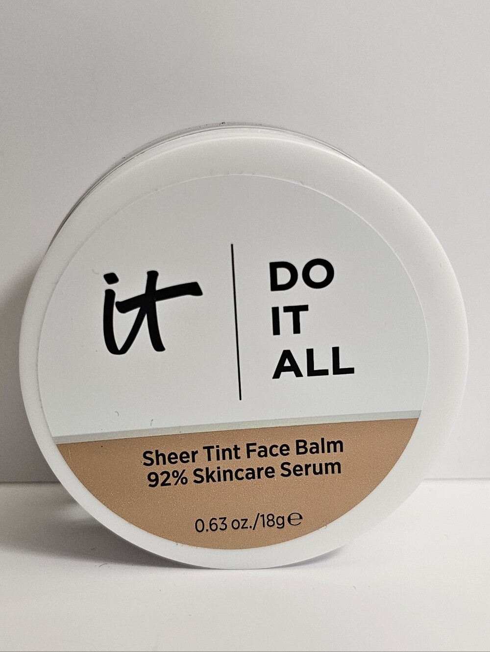 IT Cosmetics Do It All Sheer Tint Face Balm 225 Light Medium Warm tinted NEW